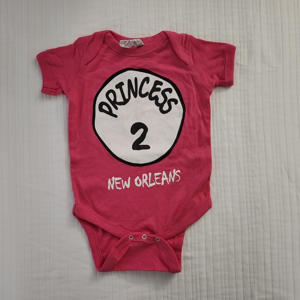 Rabbit Skins Hot Pink Graphic Onesie